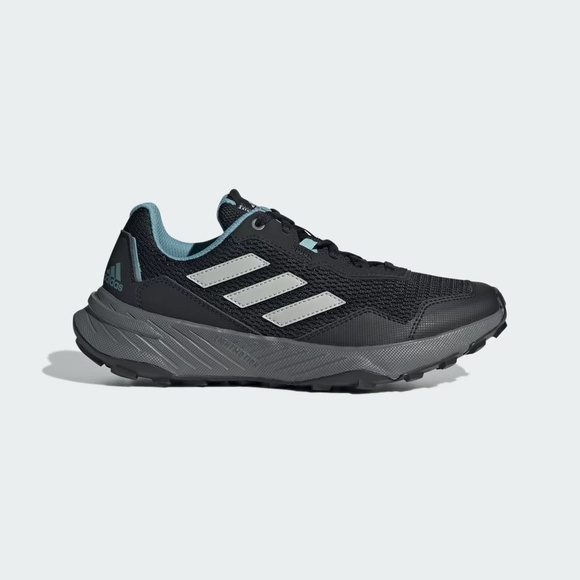 [NEW] Adidas Black Cyan Tracefinder Trail Running Sneakers Running Shoes - US7.5 - Picture 1 of 11